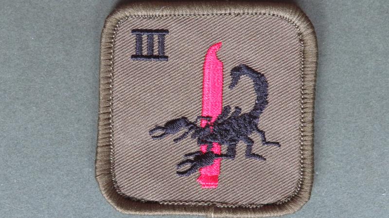 Royal Air Force Regiment 3 Squadron (Disbanded) Patch