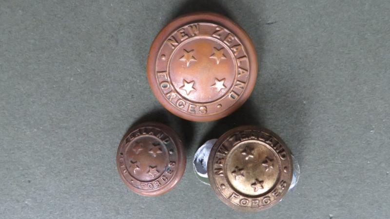 New Zealand Army 1911 Uniform Buttons