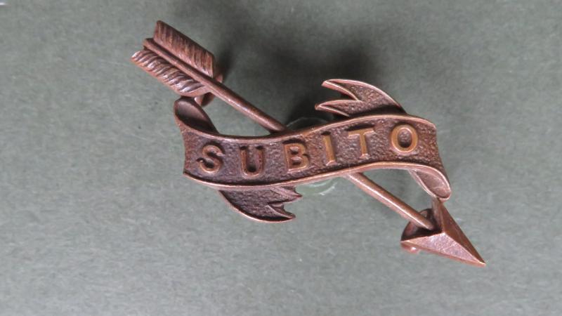 British Army 1906-1913 Army Motor Reserve Officers Service Dress Collar Badge