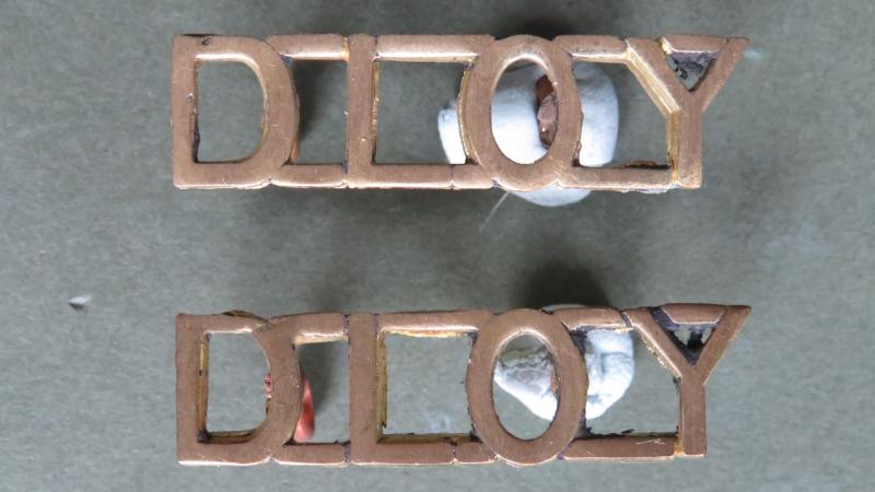 British Army The Duke of Lancaster's Own Yeomanry Shoulder Titles