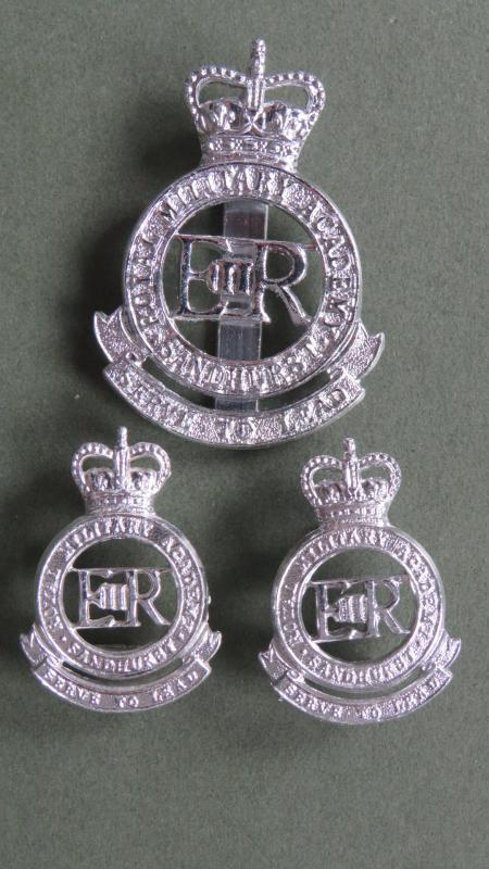 British Army Royal Military Academy Sandhurst Cap & Collar Badges