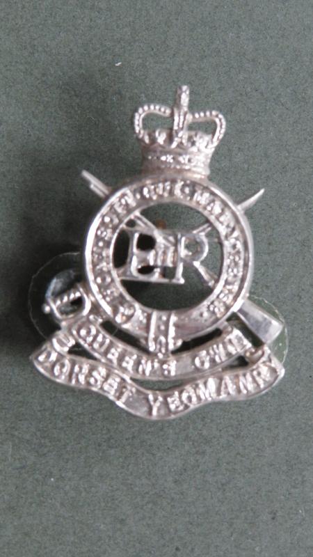 British Army Post 1953 The Queen's Own Dorset Yeomanry Collar Badge