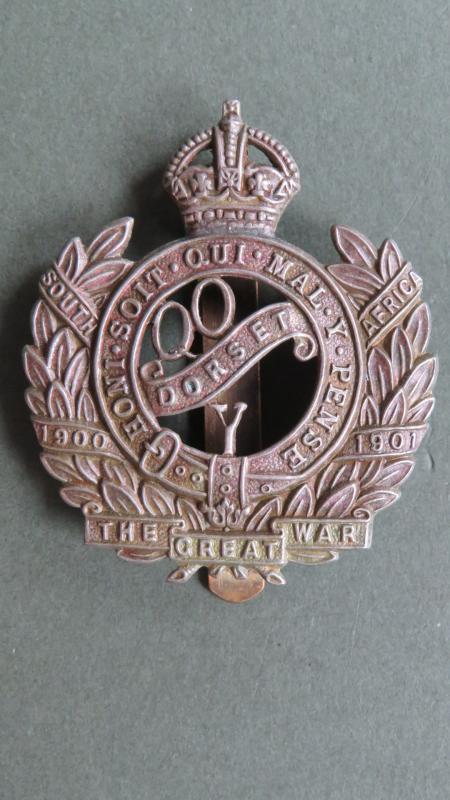 British Army Pre 1953 The Queen's Own Dorset Yeomanry Cap Badge