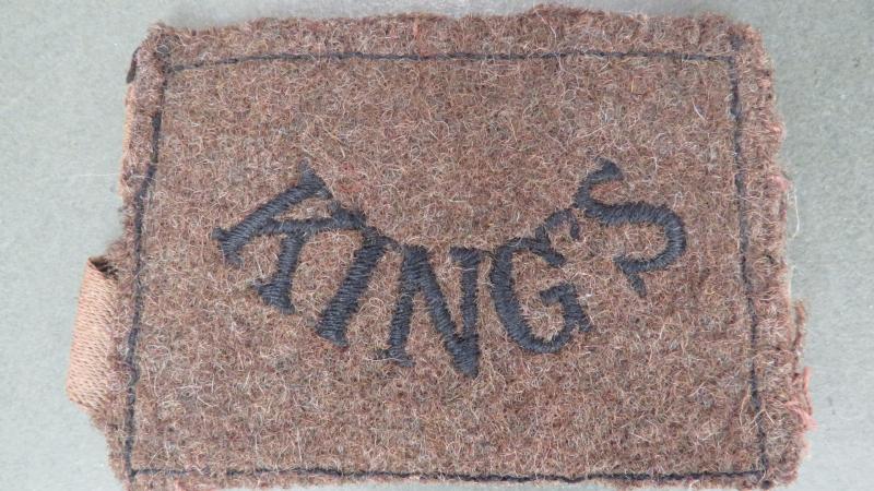 British Army WW2 The King's Regiment (Liverpool) 