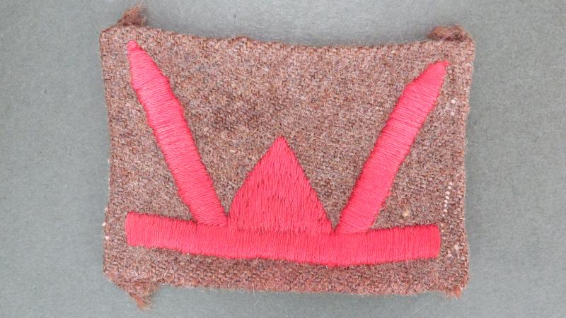 British Army WW2 53rd (Welsh) Division Formation Sign