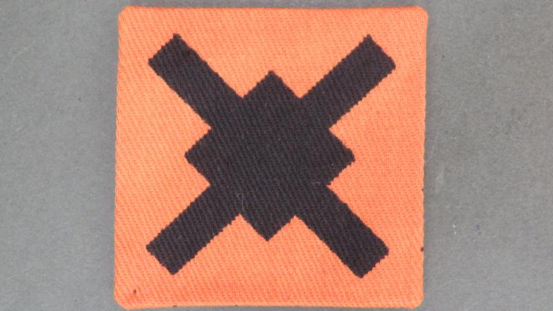 British Army WW2 18th Infantry Division Formation Sign