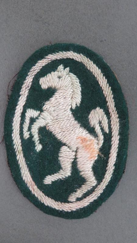 British Army WW2 North Kent & Surrey District Formation Sign