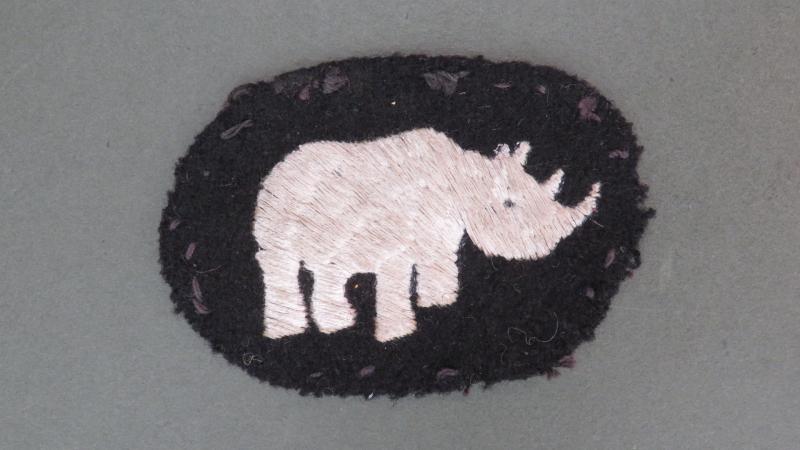 British Army WW2 1st Armoured Division Formation Sign