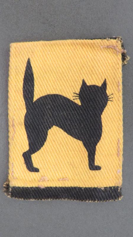 British Army Post WW2 17th Division Formation Sign