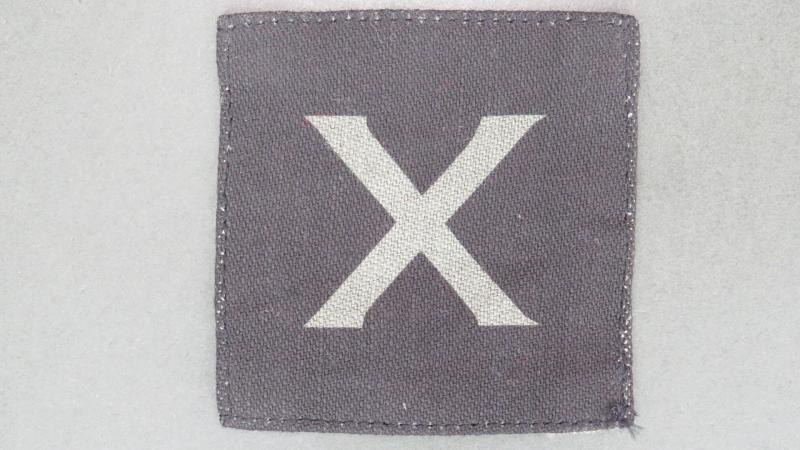 British Army 10 Parachute Battalion, The Parachute Regiment DZ (Drop Zone) Patch