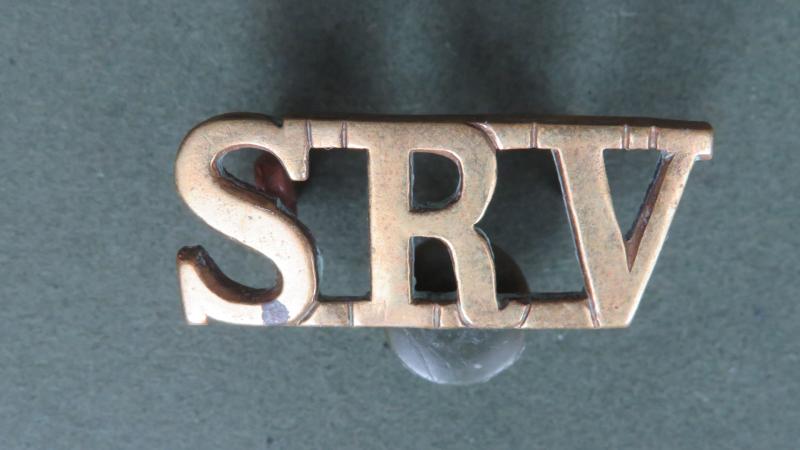 Southern Rhodesia Volunteers Pre 1920 Shoulder Title