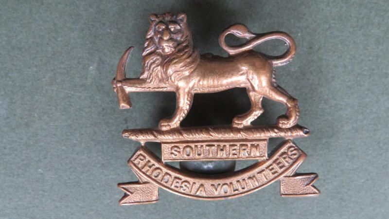 Southern Rhodesia Volunteers Pre 1920 Cap Badge