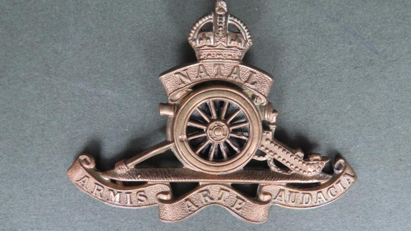 Natal Field Artillery WW1 Period Cap Badge