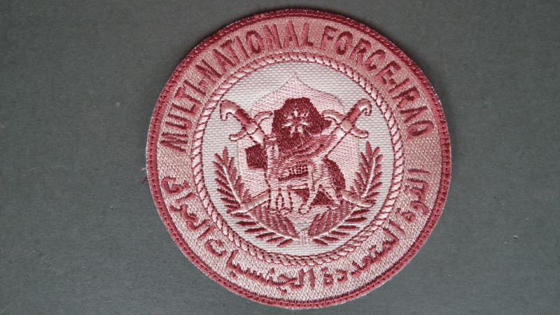 Iraq Multi-National Force Shoulder Patch