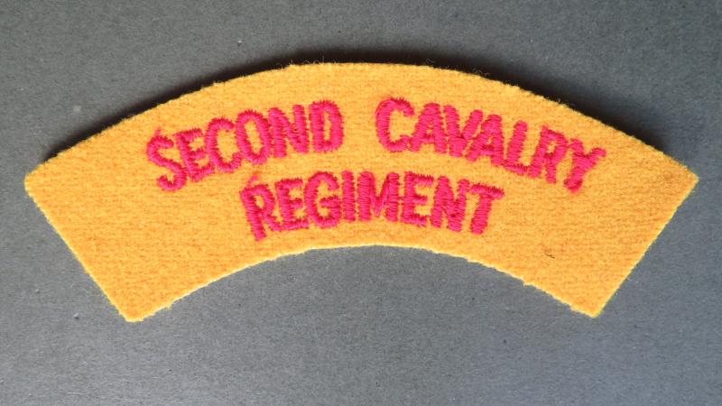 Australia Army Post 1962-1980's Second Cavalry Regiment Shoulder Title