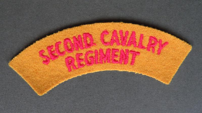 Australia Army Post 1962-1980's Second Cavalry Regiment Shoulder Title