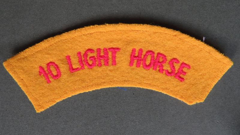 Australia Army Post 1962-1980's 10 Light Horse Shoulder Title