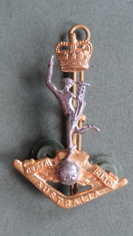 Australian Army Corps of Signals Post 1953 Cap Badge