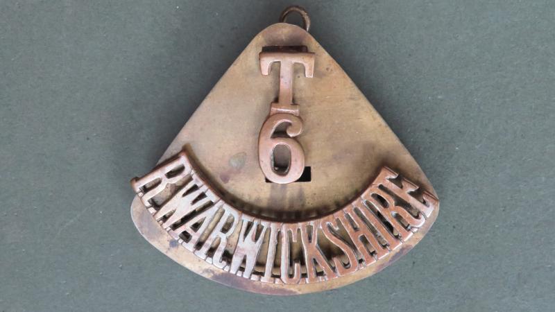 British Army 6th Territorial Battalion, The Royal Warwickshire Regiment Shoulder Title