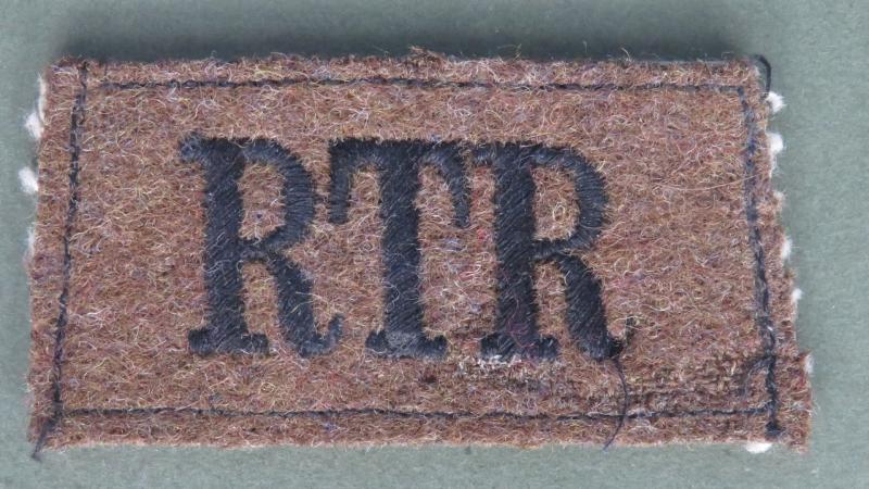 British Army WW2 The Royal Tank Regiment 
