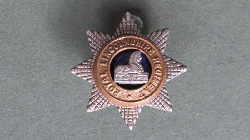 British Army The Royal Lincolnshire Regiment Officer's Collar Badge