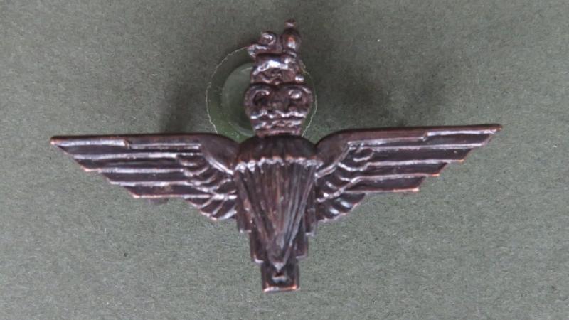 British Army Post 1953 Parachute Regiment Officers Service Dress Collar Badge