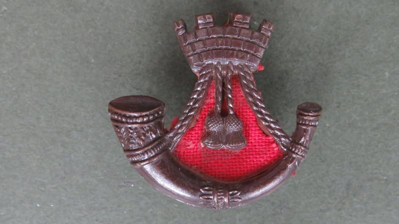 British Army Somerset & Cornwall Light Infantry Post 1959 Officers Service Dress Collar Badge