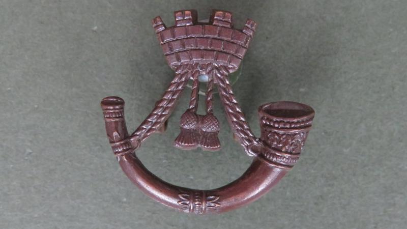 British Army Somerset & Cornwall Light Infantry Post 1959 Officers Service Dress Collar Badge