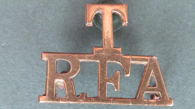 British Army Post 1921 Royal Field Artillery (Territorial Army) Shoulder Title