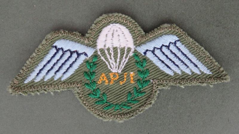 Rhodesia Army Assistant Parachute Jump Instructor Parachute Wings