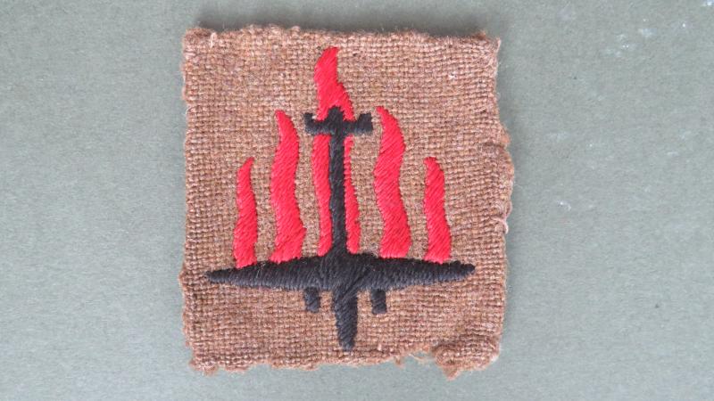 British Army WW2 Royal Artillery 5th Anti-Aircraft Division Formation Sign
