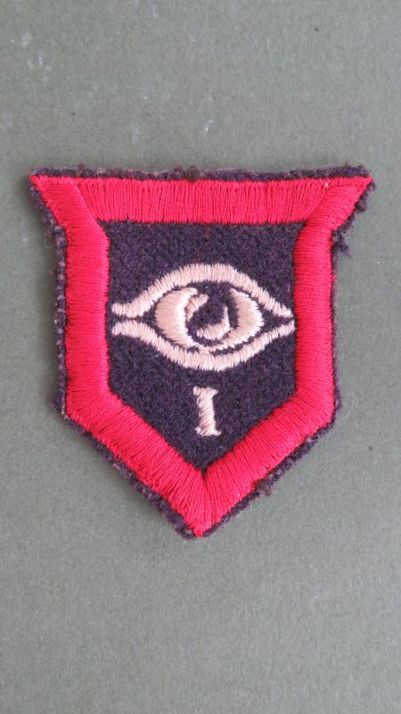 British Army Post WW2 1st Guards Armoured Brigade Formation Sign