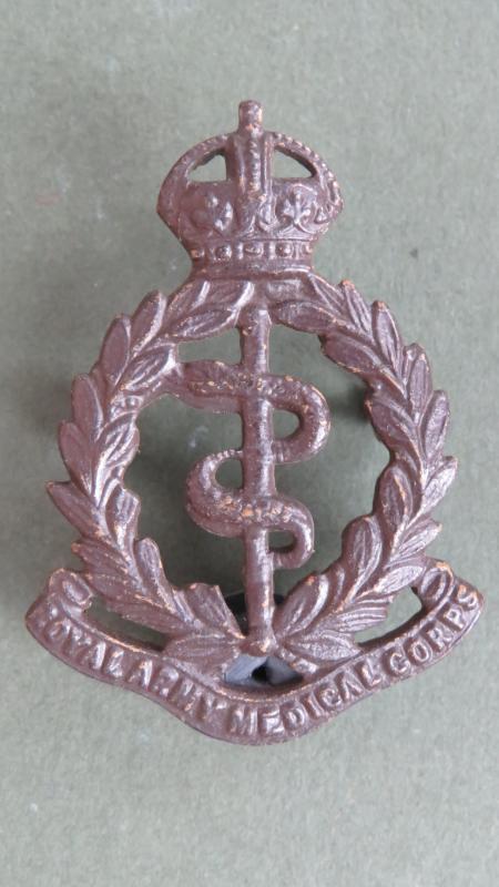 British Army 1904 Pattern Royal Army Medical Corps Officer's Service Dress Collar Badge