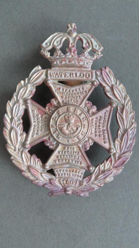 British Army The Rifle Brigade (Guelphic Crown) Cap Badge