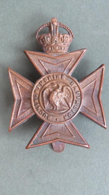 British Army WW1 Period The Oxfordshire & Buckinghamshire Light Infantry, Buckinghamshire Battalion Cap Badge
