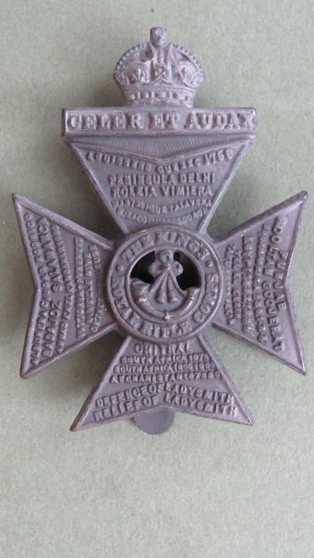 British Army Pre 1953 King's Royal Rifle Corps Cap Badge