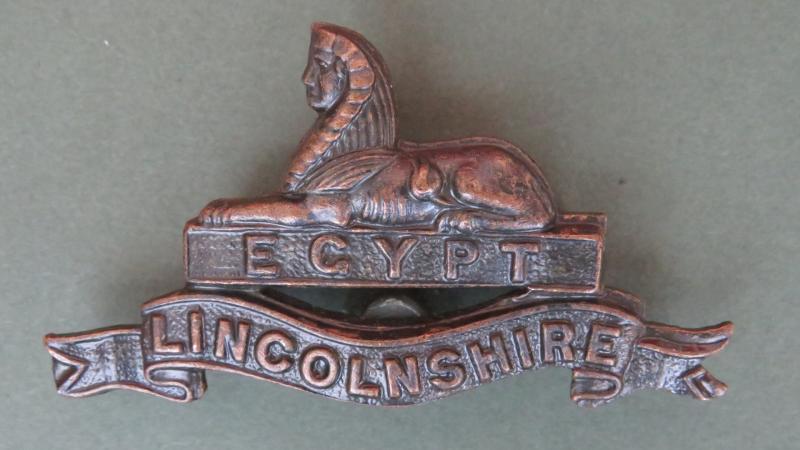 British Army The Lincolnshire Regiment Pre 1946 Pattern Officers' Service Dress Collar Badge