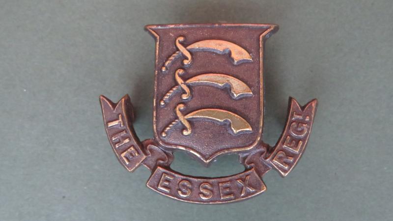 British Army The Middlesex Regiment Officers Service Dress Collar Badge
