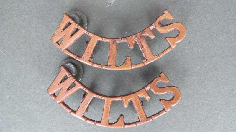 British Army The Wiltshire Regiment Shoulder Titles