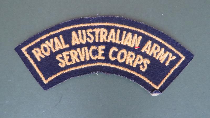 Australia Army 1948-1962 Royal Australian Army Service Corps Shoulder Title