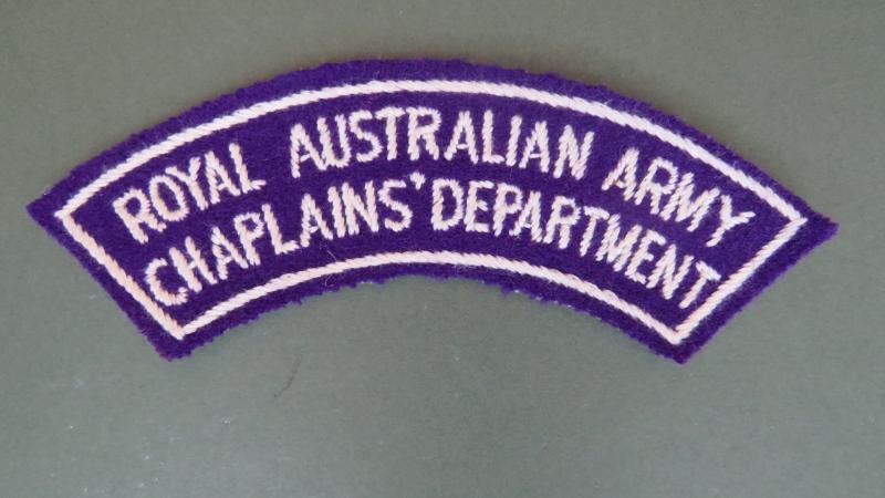Australia 1948-1962 Royal Australian Army Chaplains' Department Shoulder Title