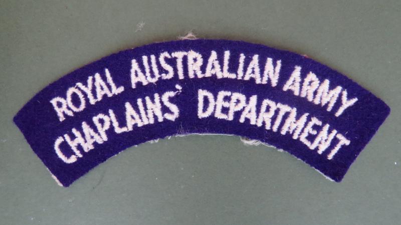 Australia 1962-1980's Royal Australian Army Chaplains' Department Shoulder Title