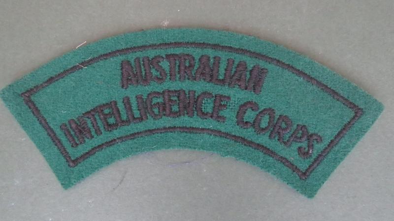 Australia Army 1948-1962 Australian Intelligence Corps Shoulder Title