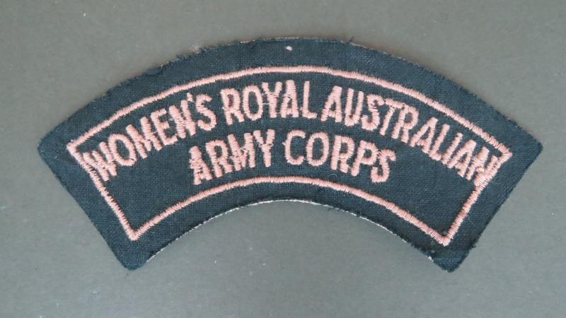 Australia Army 1948-1962 Women's Royal Australian Army Corps Shoulder Title