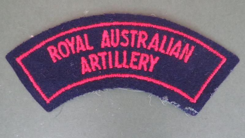Australia Army 1948-1962 Royal Australian Artillery Shoulder Title
