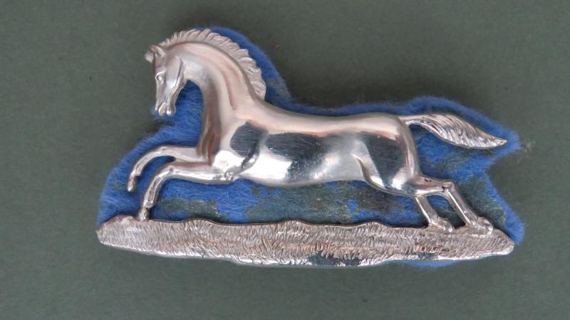 British Army The 3rd King's Own Hussars Arm Badge