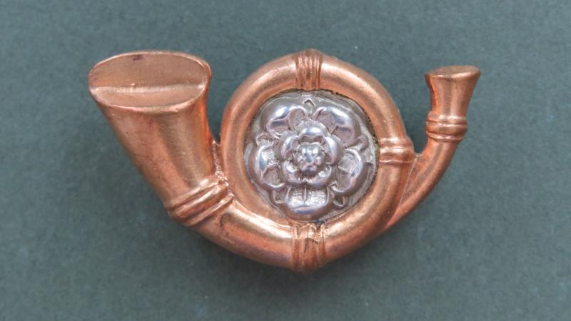 British Army The King's Own Yorkshire Light Infantry Collar Badge