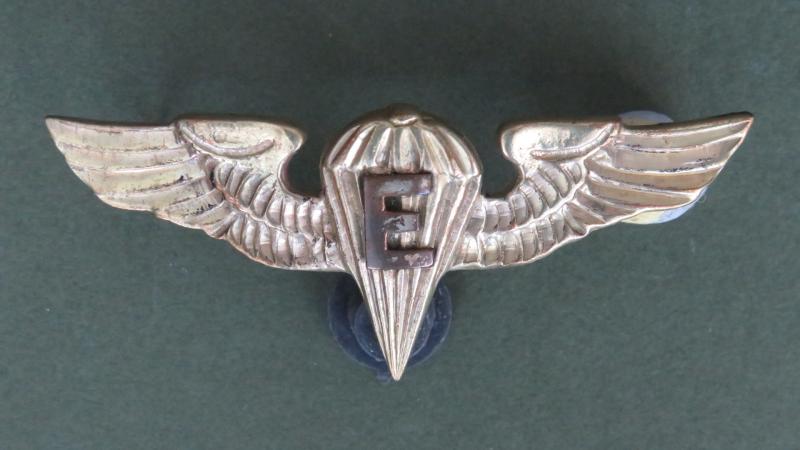 Guatemala Army 1970's Basic Parachute Rigger Wings