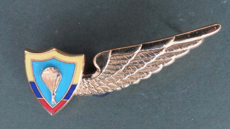 Colombia Air Force Officers' Parachute Half Wing