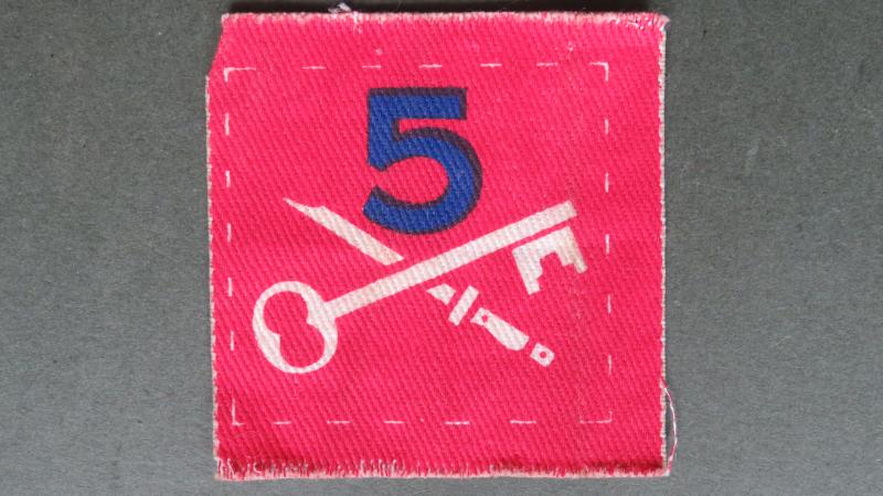 British Army 5th Infantry Brigade Formation Sign